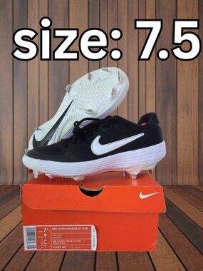 Nike Alpha Huarache Elite 2 Low Metal Cleats Men’s 7.5 / Women’s 9 NEW